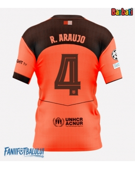 Barcelona Ronald Araujo #4 Tricou Fotbal Replică 2025-26 Barbati Treilea